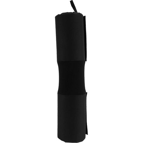 Coussin de cou pour barre de musculation, mousse haute densité, protège cou et épaules, accessoire d'entraînement, rembourrage antidouleur, noir, usage intensif, compatible haltères et barres. (1/5)
