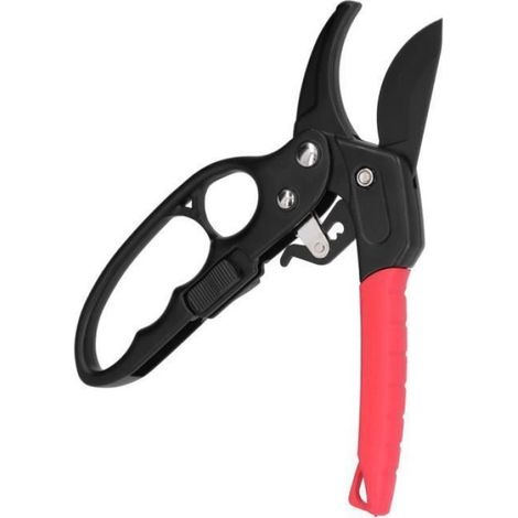 Sécateur - Mécanisme À Cliquet - Poignées Ergonomiques En Caoutchouc - Pour Branches Jusqu'à 25 Mm - 1 Pièce (1/4)