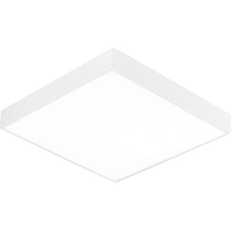 "Plafoniera LED KLIO quadrata bianca 64.8W 3000K (Luce calda) 40 cm."