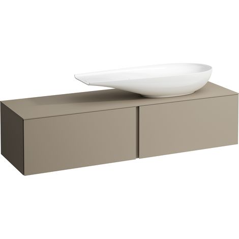 LAUFEN Il Bagno Alessi cajonera, recortable derecha, 160x50x37cm,