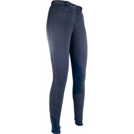 13/14 ans, Gris foncé: Pantalon d'équitation à genoux renforcés pour enfants modèle Penny Easy