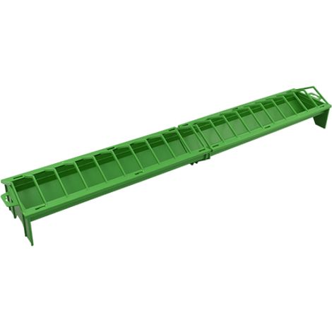 Mangiatoia in Plastica per Galline  L. 50 cm.  100 CM. 100 cm.