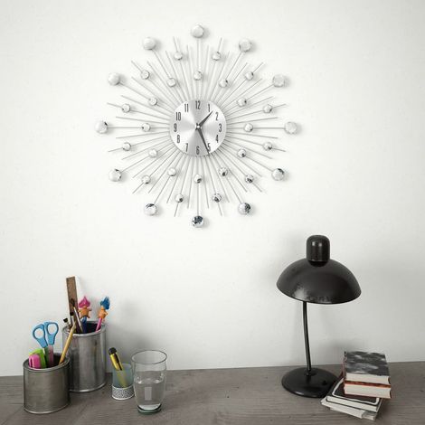 Horloge murale avec mouvement à quartz Design moderne 50 cm (1/5)