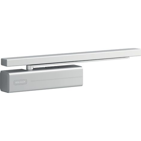 Ferme-porte complet DC500 basic finition argent - ASSA ABLOY FRANCE VACHETTE