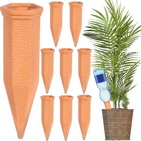 Bewässerungskegel, Ton, Automatische Bewässerung, Wasserspender, Zimmer-/Gartenpflanzen (1/5)