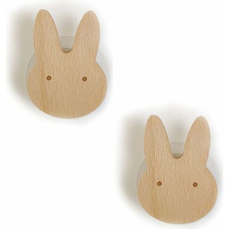 Crochets en bois 6.54.7 cm (lapins2) (1/5)