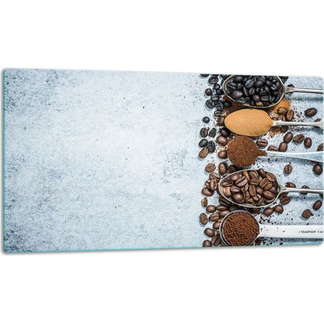 Glasschneidebrett 52x30 Kaffee (1/5)