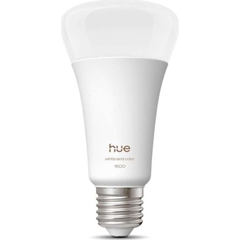 Ampolla LED conectada A67 - PHILIPS HUE - Luz blanca cálida - Casquillo E27 - 11,8W - 1000-2000k - 1600 lúmenes (1/4)