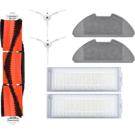 Filtre HEPA pour aspirateur robot-serpillière chiffon de lavage brosse principale et latérale (1/5)