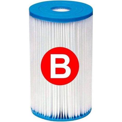 Vtizikl Cartuccia Filtro Grande Tipo B Per Pompe 9.463l/h Ricambio Pulizia Piscina 29005 - (1/4)