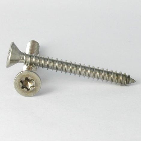 Vis tôle Tête fraisée 4.2X38 TORX T20 Inox A2-100 pièces