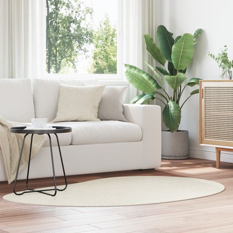 Teppich Creme 120 x 170 cm Polyester vidaXL (1/5)