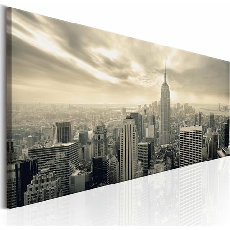 Tableau ciel du matin - 150 x 50 cm (1/4)