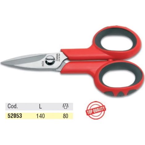 FORBICI ELETTRICISTA PROFESSIONALI IN INOX OMMA -OFFERTA-