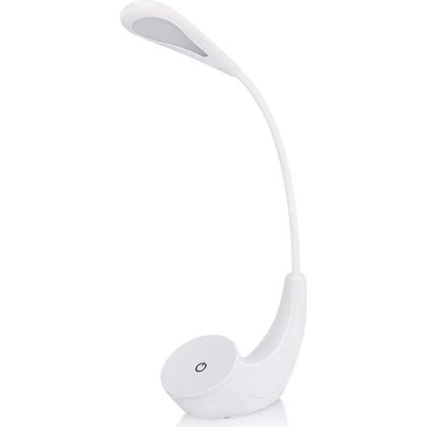 Lampe de Chevet LED, USB Rechargeable Sans Fil 3 Niveaux de Luminosité Contrôle Tactile, 4000K Blanc , (1/5)