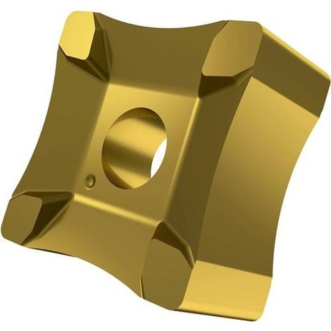Scarfing-Schneideinsatz ISO SNMX 15-R22:6640 Radius 22mm MT-CVD beschicht. Gold (1/2)