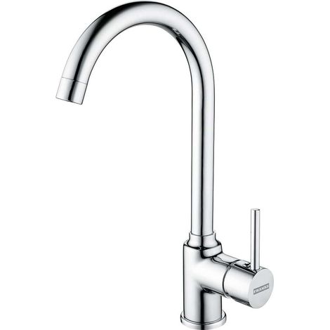Franke – Mitigeur de cuisine chromé 360° – Tête céramique 40 mm – Hauteur 35 cm – Installation simple avec trou 35 mm (1/4)