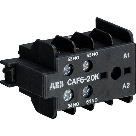 Contact Aux. frontal 2NO pour mini Relais K GJL1201330R0005 ABB 09480