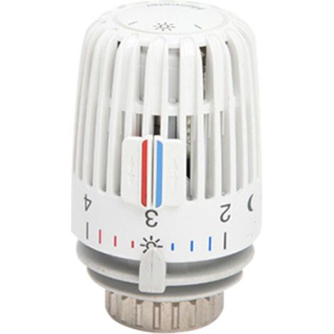 Tête de thermostat K avec connexion directe pour Danfoss RAV 9800-24.500, blanche, 1 paquet