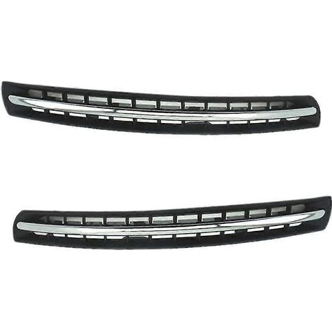 30678953 30678954 Grille de ventilation chromée gauche/droite pour pare-chocs avant, compatible avec Volvo XC90 2007-2014 (1/5)