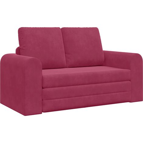Maison Exclusive - Schlafsofa Weinrot 148 x 71 x 83 cm Samt