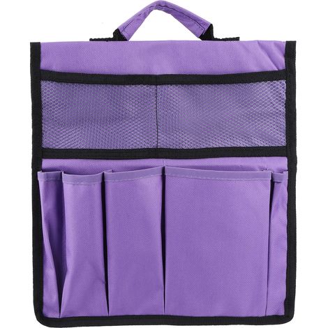 Sac À Outils De Jardin - En Tissu Oxford 600d - Pour Genouillère Pliable Extérieure - Couleur Violette (1/5)