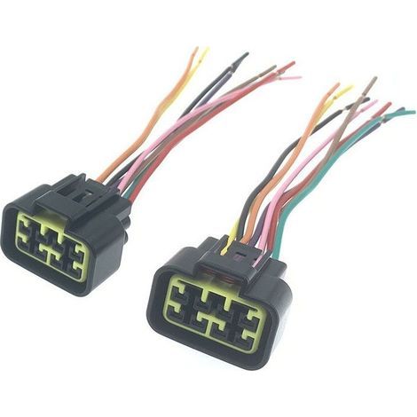 Connecteur étanche automobile 8 broches DJ7081Y-2.3-11/21, mâle/femelle FW-C-8F-B (usage domestique) --JB2290-8P