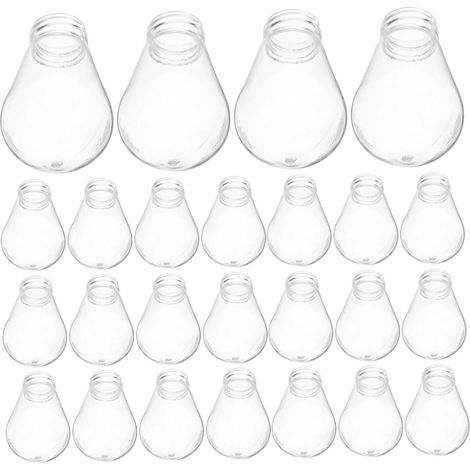 de 50 abat jour transparents E27 pour ampoules rondes (1/5)