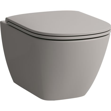 LAUFEN LUA WC suspendu, Silent Flush, fixation invisible, (1/2)