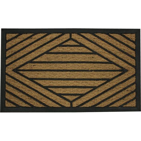 Paillasson en Coco "Lozys" 45x75cm Naturel (1/4)