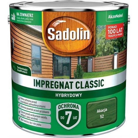 Sadolin Classic Hybrid-Holzimprägnierung Akazie 2,5L 1 Stück