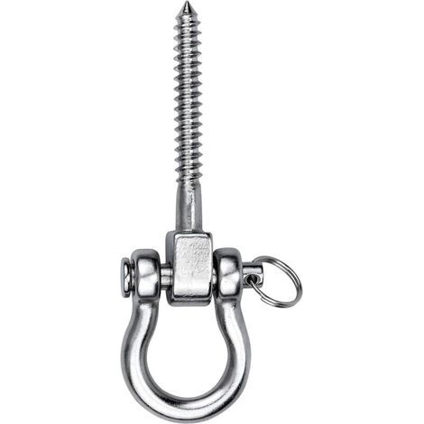 Capacità di carico 220 kg gancio da soffitto robusto, gancio per amaca sospesa in acciaio inox (1/5)