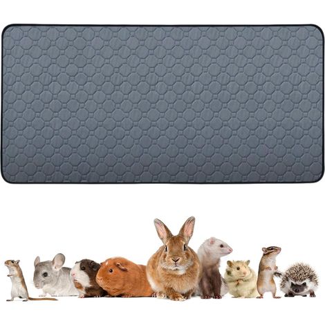 Tappetino assorbente per urina di animali domestici con strato impermeabile e ad asciugatura rapida, a prova di perdite, per uso domestico e in auto, lavabile, 120x60 cm. (1/5)