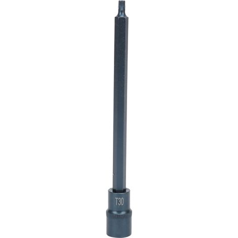 Tournevis étoile à douille carrée 1/2 pouce S2 acier allié antirouille outil à main pour clé à cliquet T30 (1/5)
