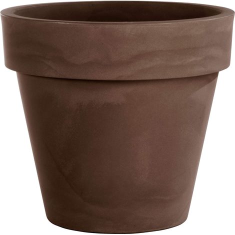 Vaso Ø50x43 cm in Polietilene Tulli Vaso Standard One Essential 50  Bronzo (1/4)