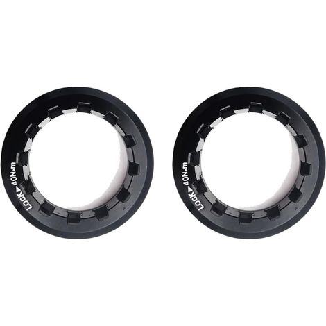 2X Couvercle de Volant D'Inertie de Vélo Capuchon de Verrouillage de Cassette 12 Vitesses CNC Serrures en Alliage D'Aluminium Anneau Vélo de Route pour M7100 6100 8100 (1/5)