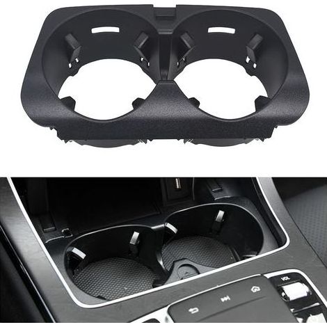 Porte-gobelet Mercedes Classe C W205, Support Tasse Bouteille d'eau de Console pour Classe E W213 A2056800691 (1/5)