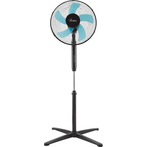 Ardes AR5ST40PNR Ventilatore Piantana Steelo telecomando 40P Nero (1/4)