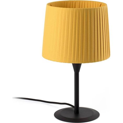 Faro SAMBA - Tischlampe Round Tapered Black, E27 (1/4)