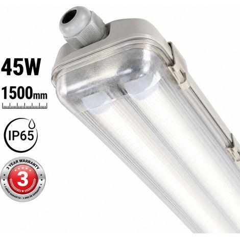 Pantalla Estanca ECO CLIMATE - 2 Tubos LED T8 - 150cm -