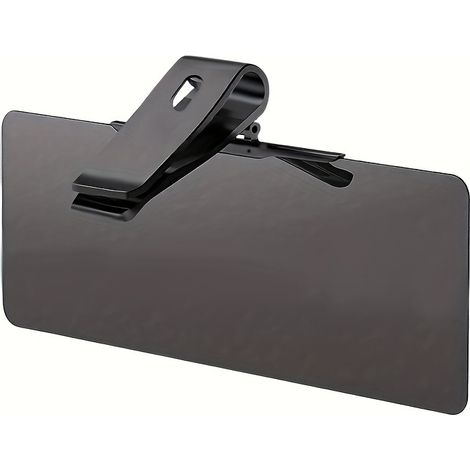 Extension de pare-soleil polarisée pour voiture, grand format, bloque 400 UV, fixation sécurisée, clip de serrage, 35x16cm, protection anti-éblouissement, refroidit l'intérieur du véhicule (1/5)