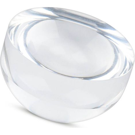 Loupe en papier portable acrylique optique 80mm 6x (1/5)