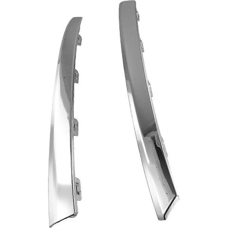 32227399 32227340 para Volvo S90 V90 2021-23 Tira decorativa cromada para parachoques delantero Marco de faros antiniebla Lowe