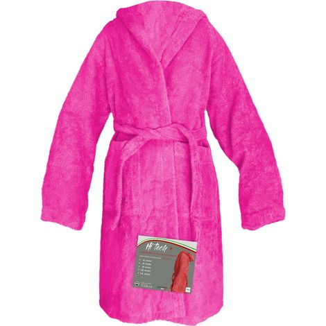 ACCAPPATOIO HI TECH + © BIMBA bambina RAGAZZA IN SPUGNA di puro cotone MADE IN ITALY ROSA 12 ANNI