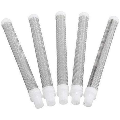 BUNTHAUS Filtre de pistolet sans air 5 pièces 60 mailles adapté à la filtration chimique (1/4)
