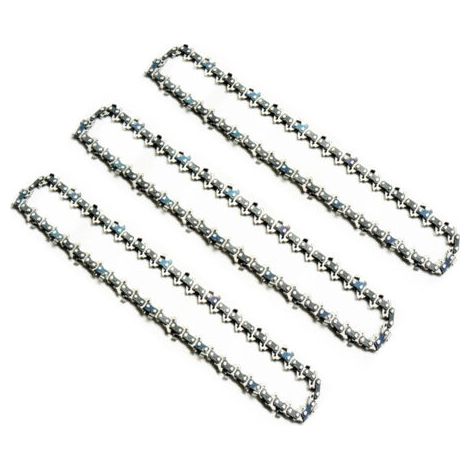 Rwoythk – Pack de 3 chaînes de tronçonneuse 20 pouces – Acier haute qualité – 38 lames – Lubrification tridimensionnelle pour coupe optimale (1/5)