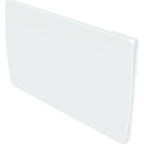 Radiateur à inertie CARRERA - Ceramique Verre Blanc LCD 1500W - Blanc