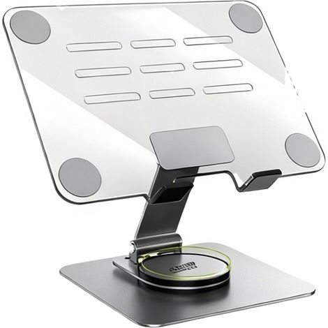 Support de téléphone de bureau, angle réglable, compatible avec les téléphones portables et les tablettes, conception robuste.