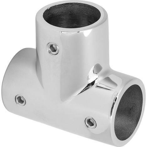 Raccord en T à 90° en Acier Inoxydable 316 pour Marine, Bateau et Yacht, Pièce Navale MJS015 (22mm) (1/5)