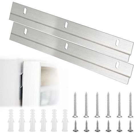 Filiyano – support de montage en – [NX] Rail de fixation pour miroir lourd, support de montage en Z, support à crochet, supports pour cadres lourds (1/5)